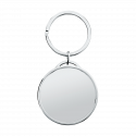 Personalised Luxury Circle Keyring with Photo