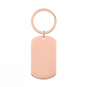 Personalised Drawing to Engraving Military Tag Keyring