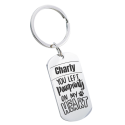 Personalised Pet Memorial Photo Engraved Keyring