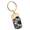 Personalised Engraved Drive Safe Keyring with Custom Name