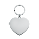 Personalised Couple’s Heart Locket Keyring - Perfect Match